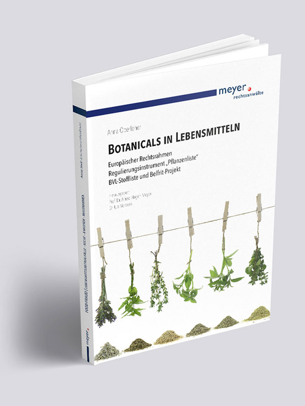 meyerscience Bücher - BOTANICALS IN LEBENSMITTELN